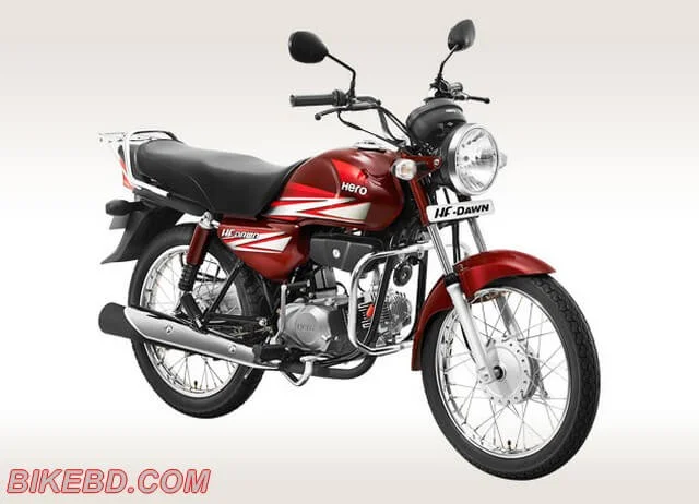 Hero HF Dawn Cheapest 100cc Indian Bike In Bangladesh